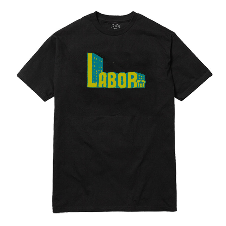 Labor Building T-Shirt - Black