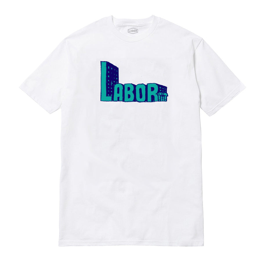 Labor Building T-Shirt - White