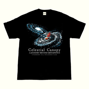 Strawberry Hill Philosophy Club Celestial Canopy T-Shirt - Black