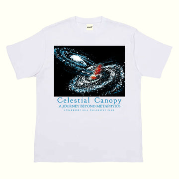 Strawberry Hill Philosophy Club Celestial Canopy T-Shirt - White