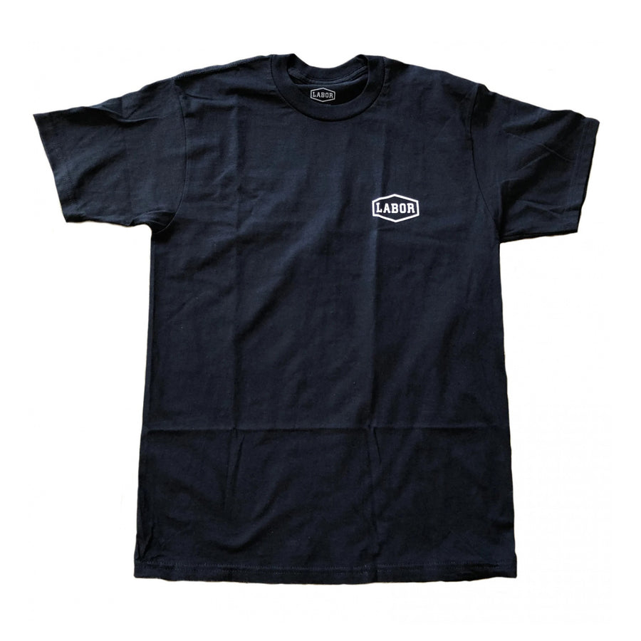Labor Crest T-Shirt - Black
