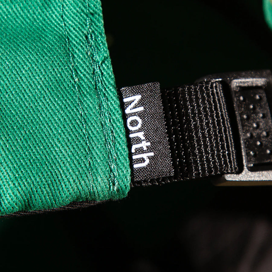 North N Logo Cap - Green / Light Navy