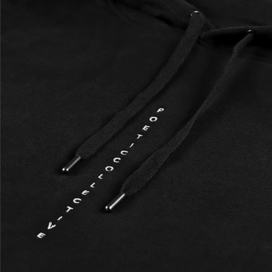 Poetic Collective Sketches Hoodie - Black