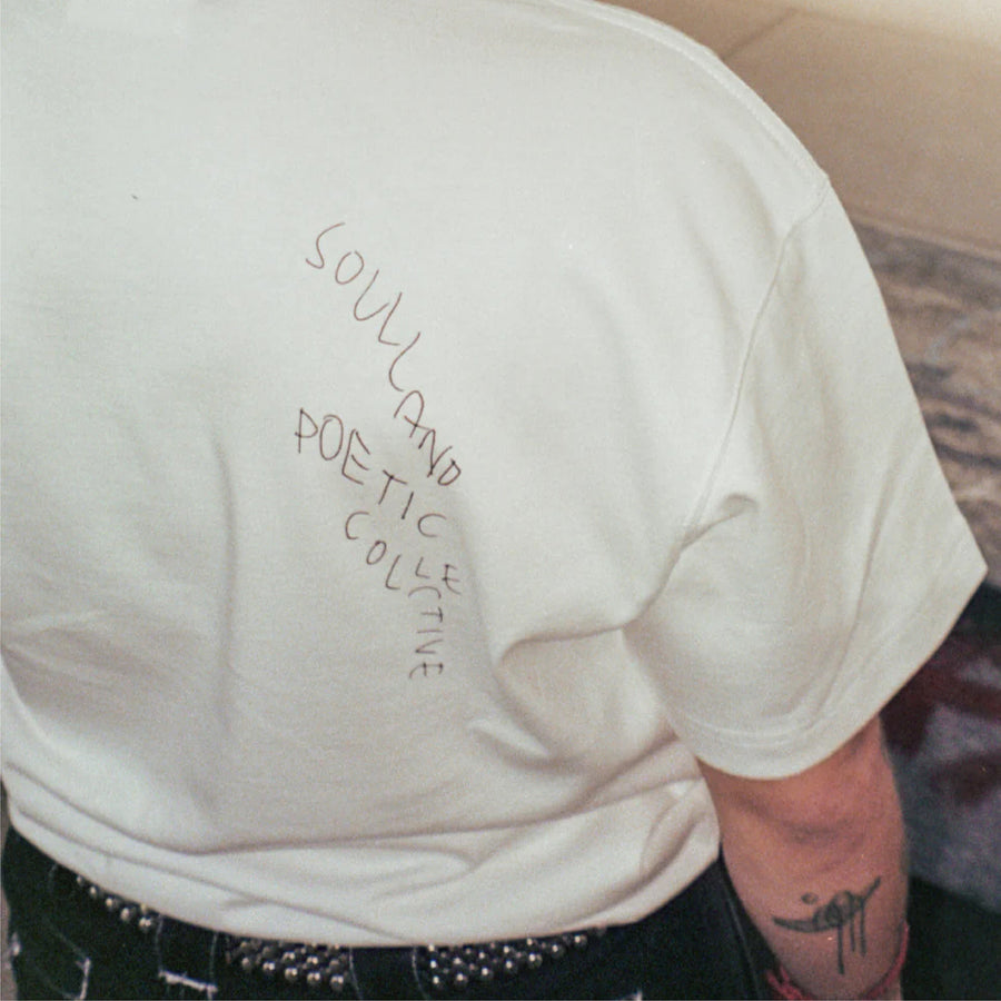 Soulland x Poetic Collective Kai T-Shirt - White