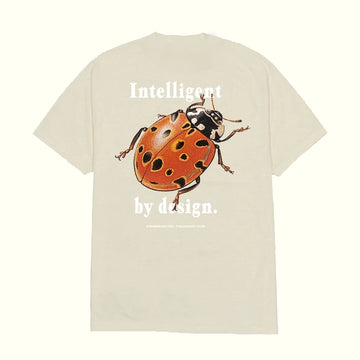Strawberry Hill Philosophy Club Intelligent By Design T-Shirt - Cream