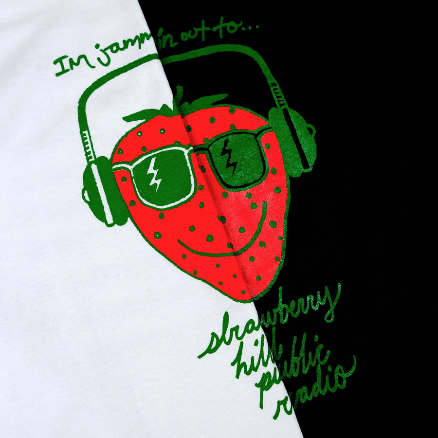 Strawberry Hill Philosophy Club Jammin' Out T-Shirt - White