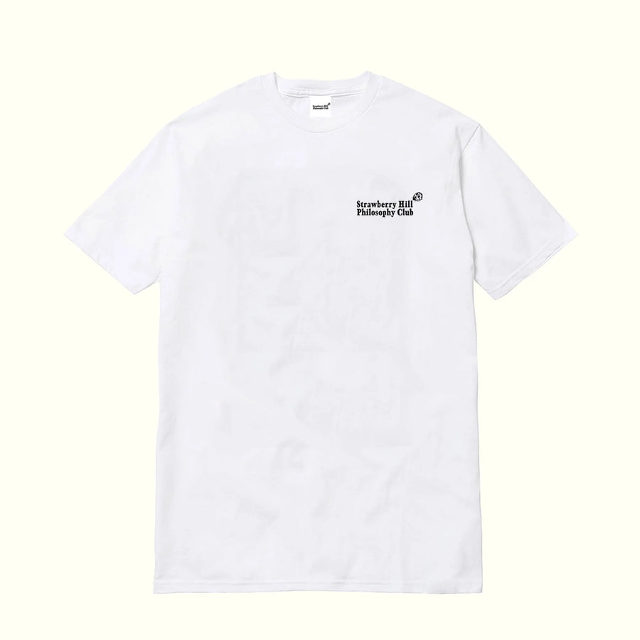 Strawberry Hill Philosophy Club Think About It T-Shirt - White