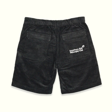 Strawberry Hill Philosophy Club Think About It Shorts - Black / Cord