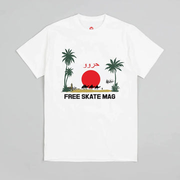 Free Skate Mag Marrakech T-Shirt - White