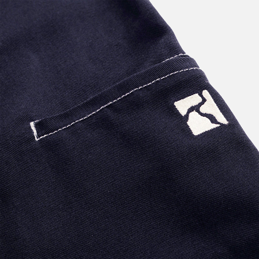 Poetic Collective Painter Pants - Navy / White Seams