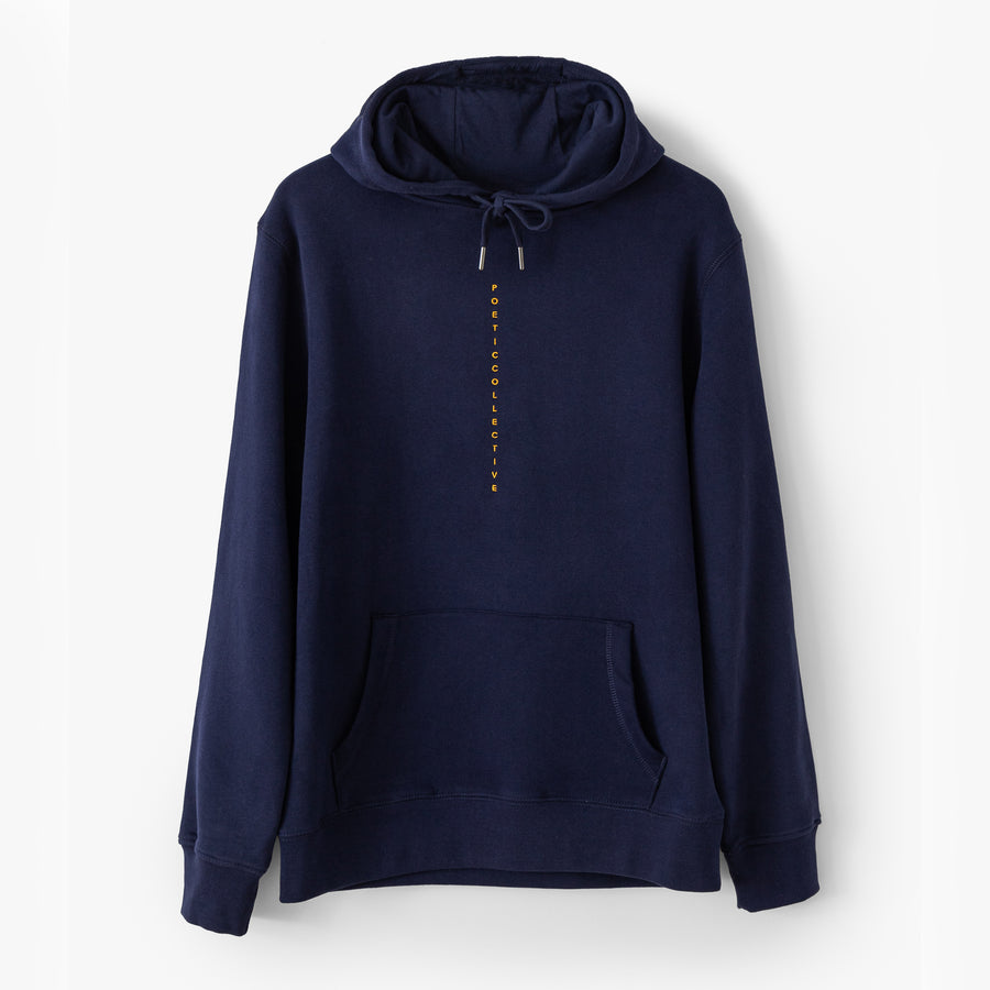 Poetic Collective Painting Hoodie - Navy