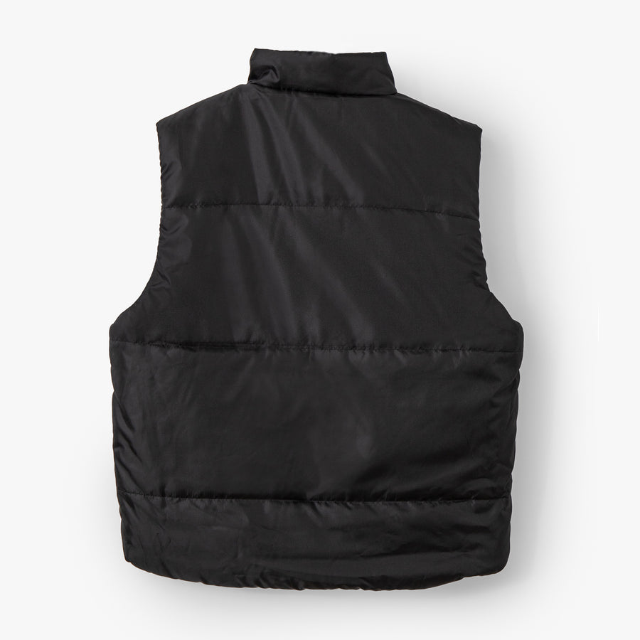 Poetic Collective Puffer Vest - Black